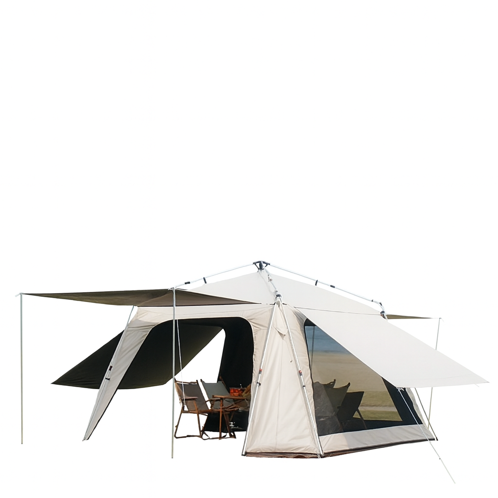 Quick-Open Dome Canopy | Family Camping Shelter